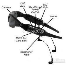 2GB dom Óculos Spy Cameras